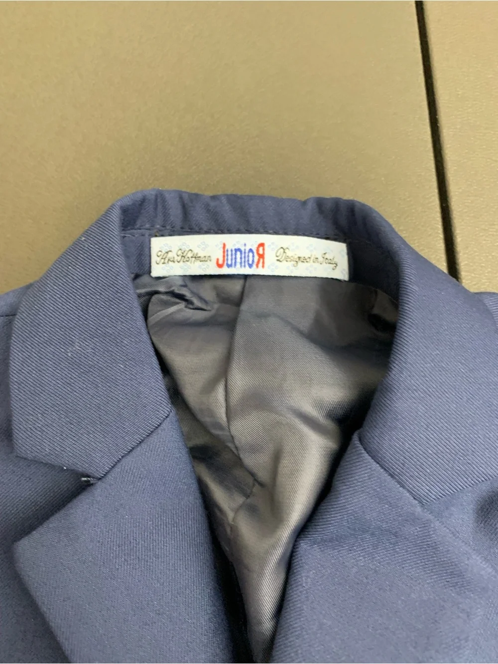 Boys Navy 3-Piece Suit
